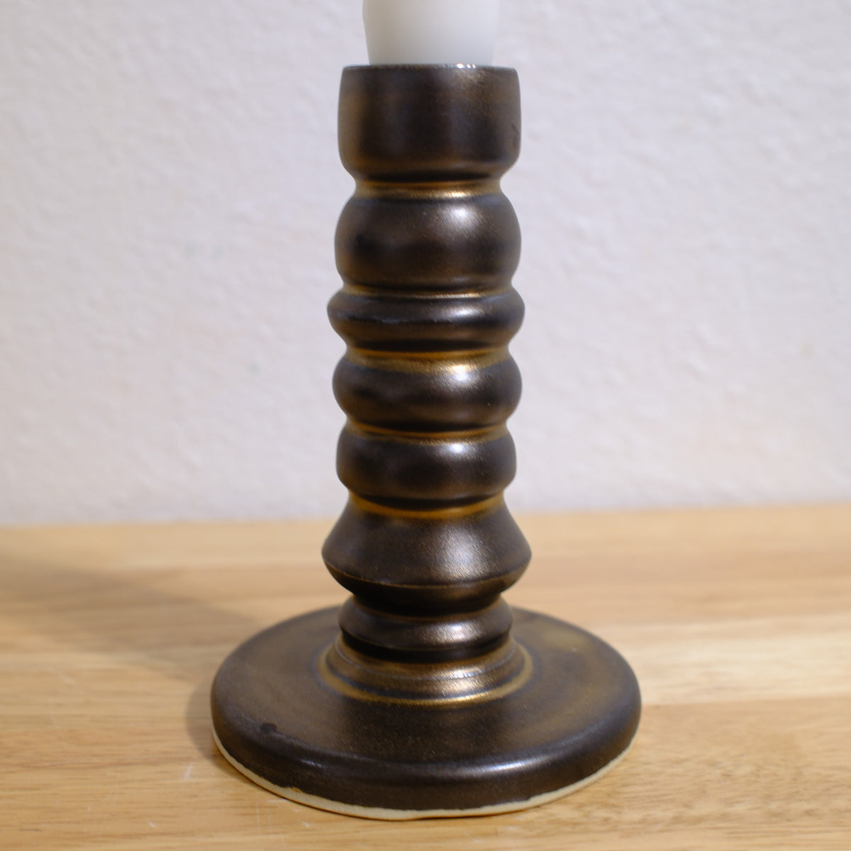 Taper Bronze Candle Holder