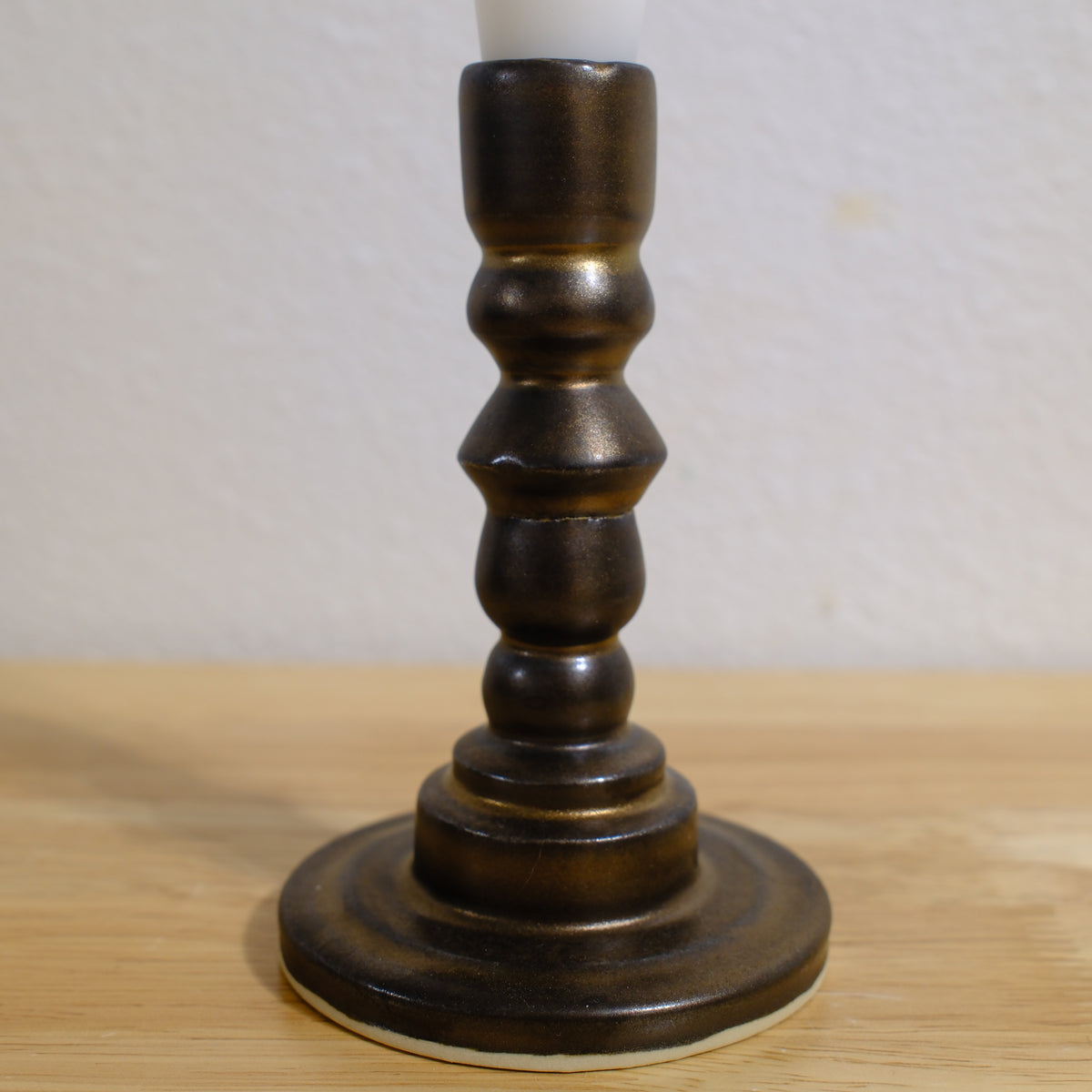 Taper Bronze Candle Holder
