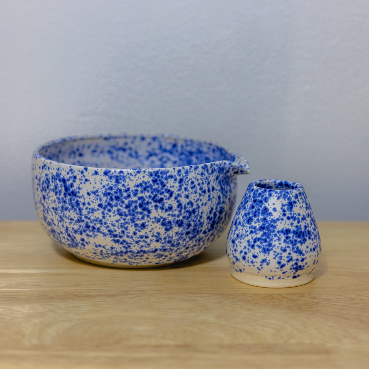 Speckle Blue Matcha Whisk Holder