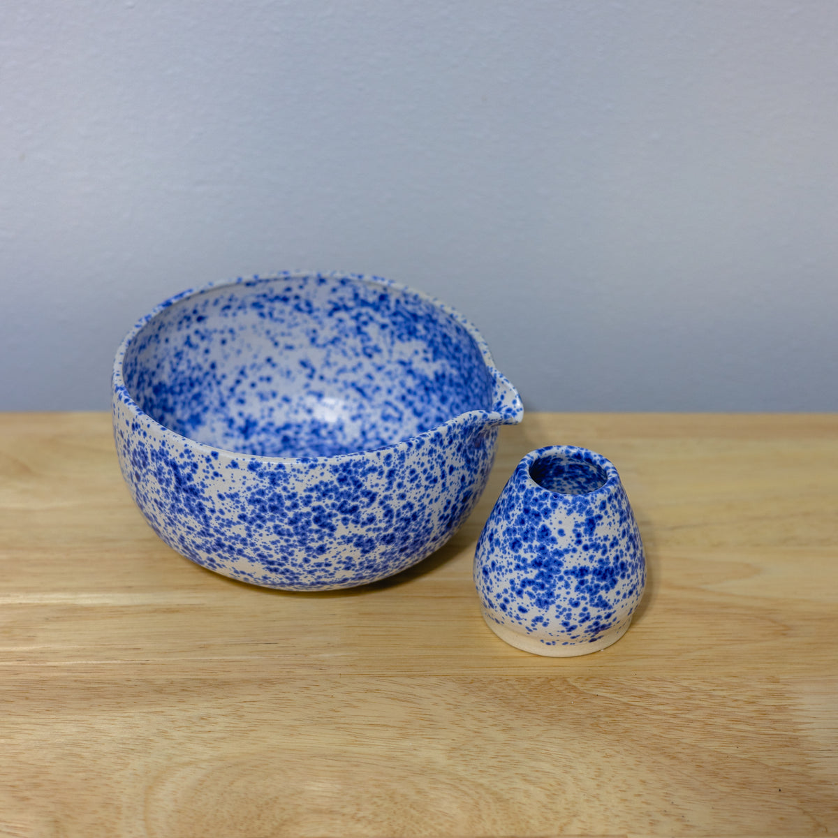 Speckle Blue Matcha Whisk Holder
