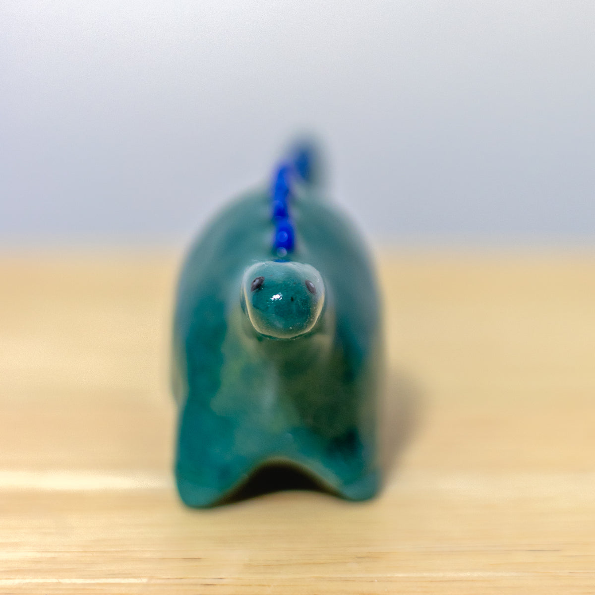 Green Dino Figurine