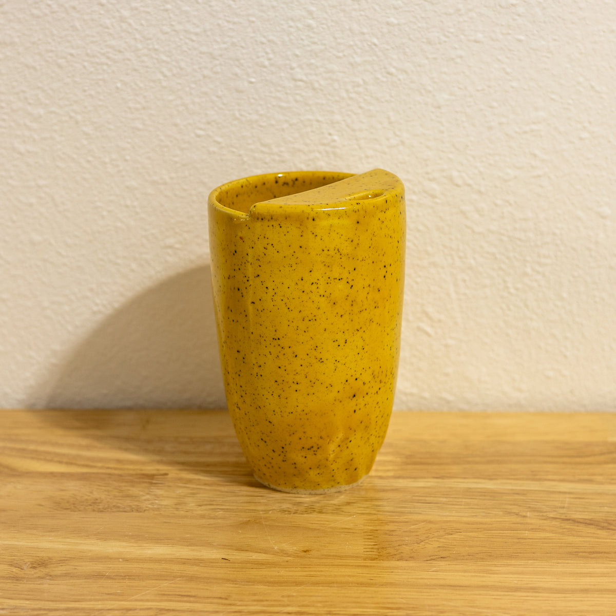 Speckle Yellow Travel Cup