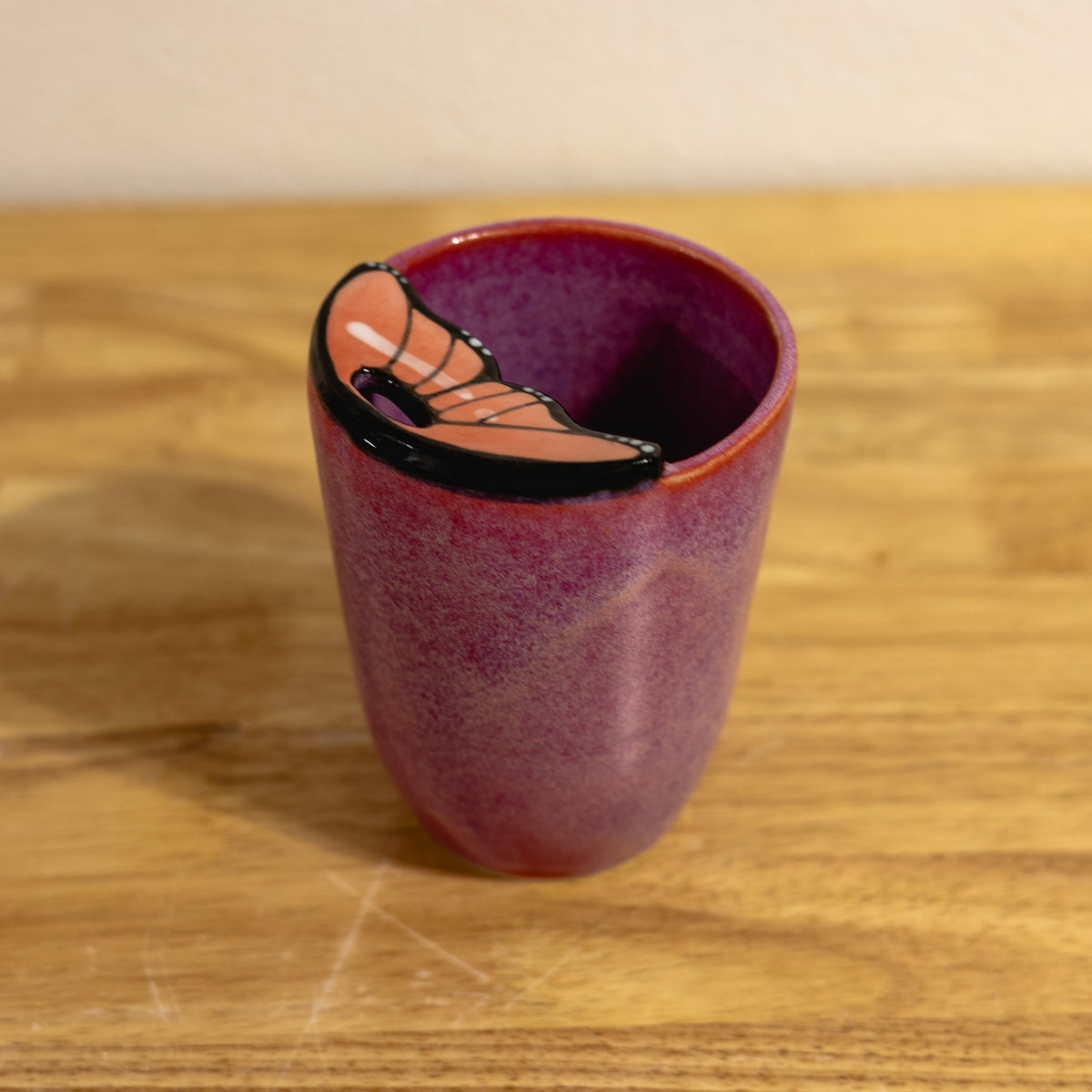 Perfect Pink Butterfly Travel Cups