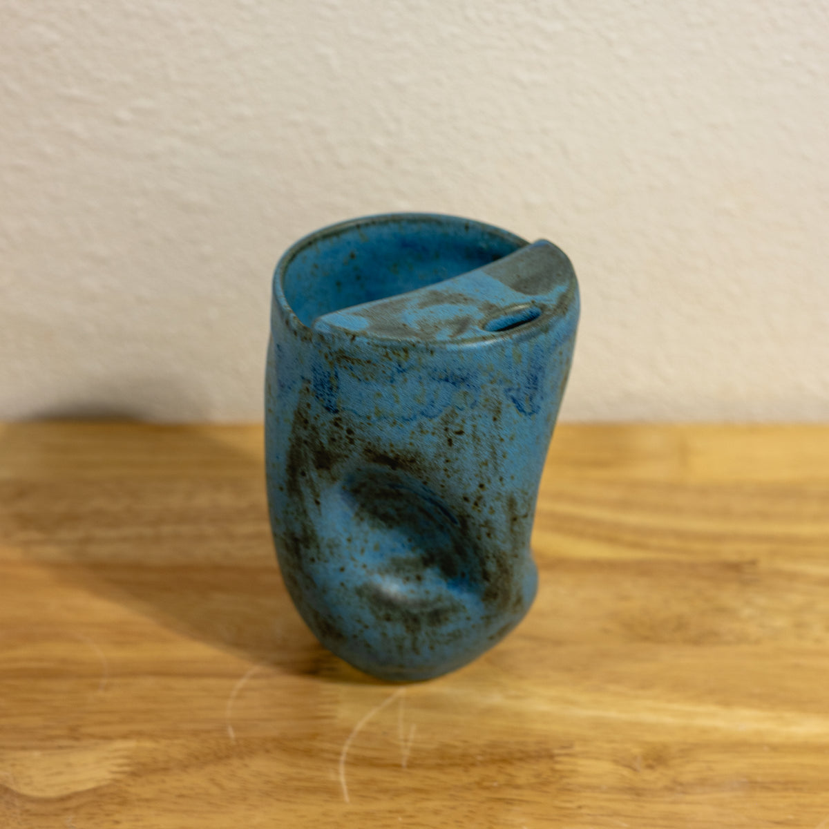 Blue Breakage Crater Travel Cup