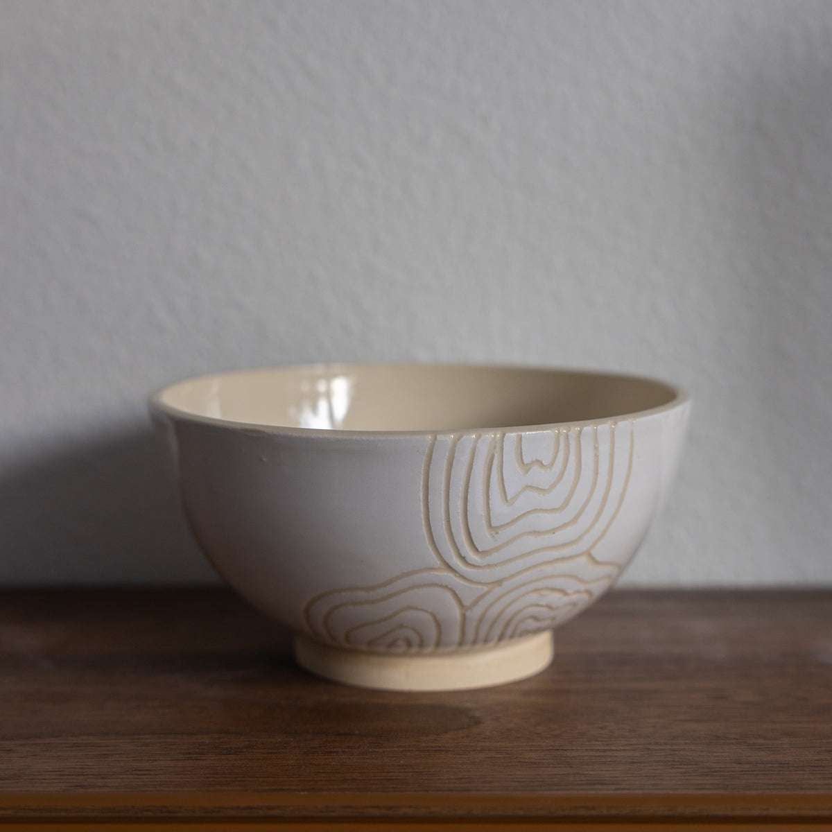 Partial Whorl Print Bowls