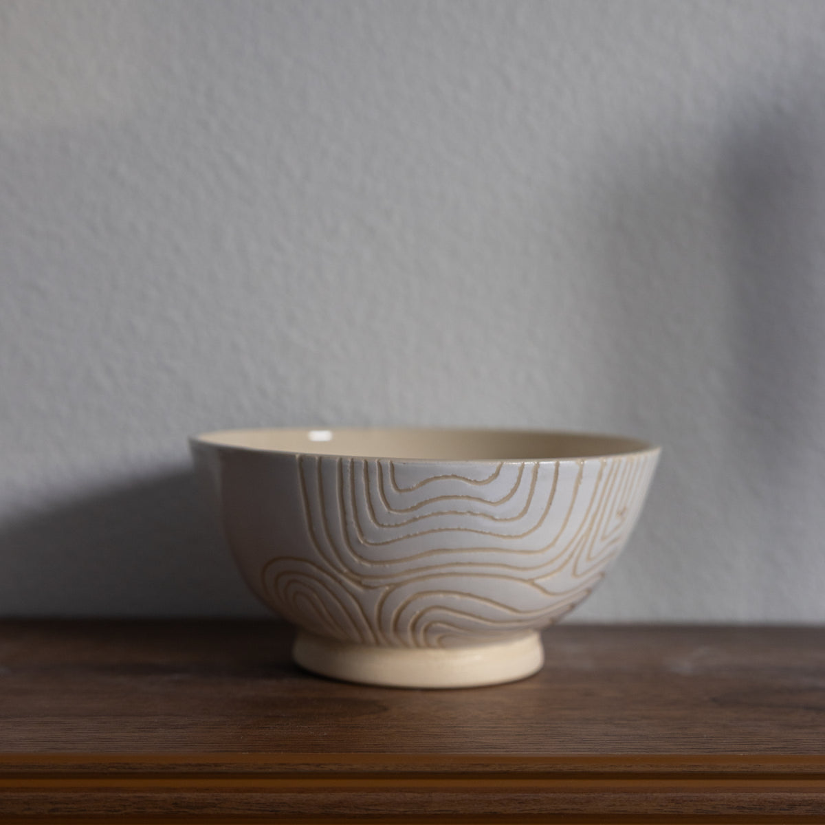 Partial Whorl Print Bowls
