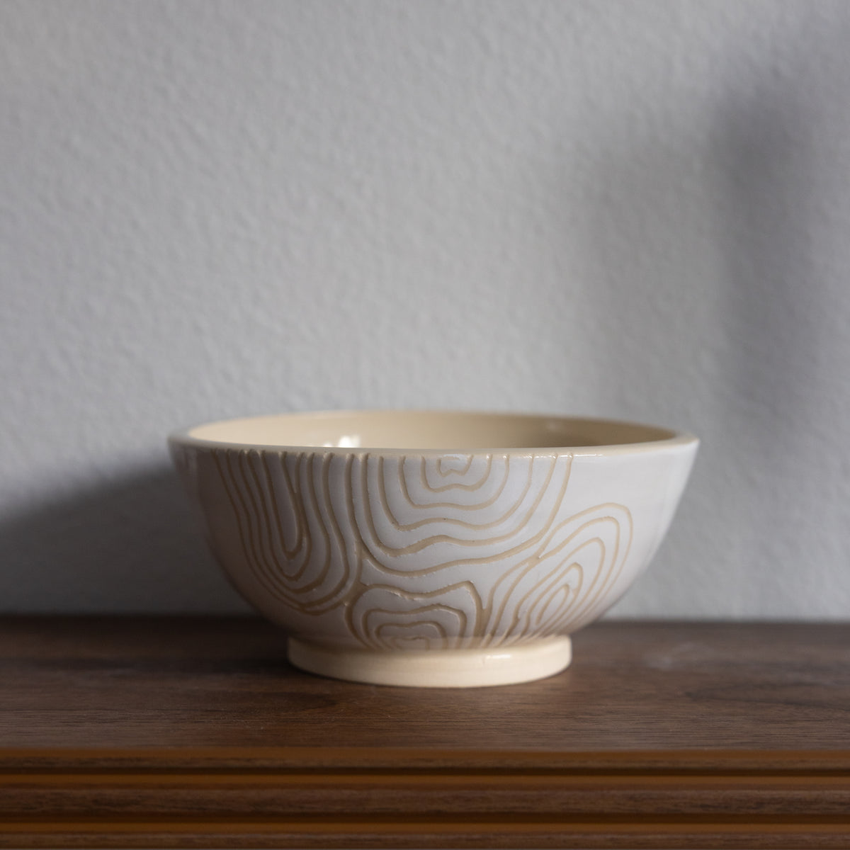 Partial Whorl Print Bowls