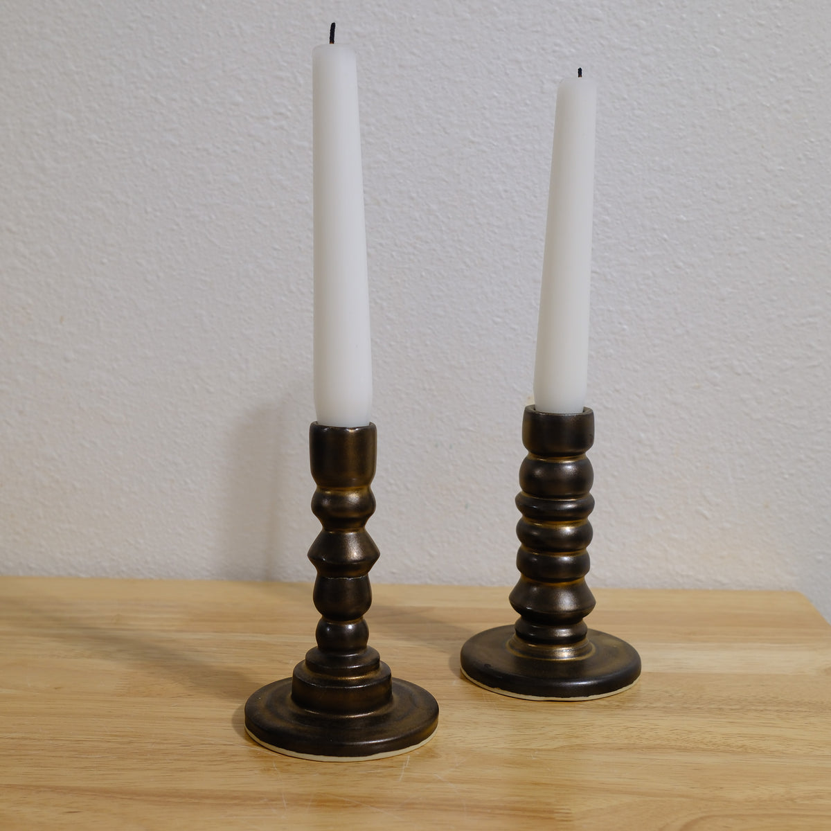 Taper Bronze Candle Holder