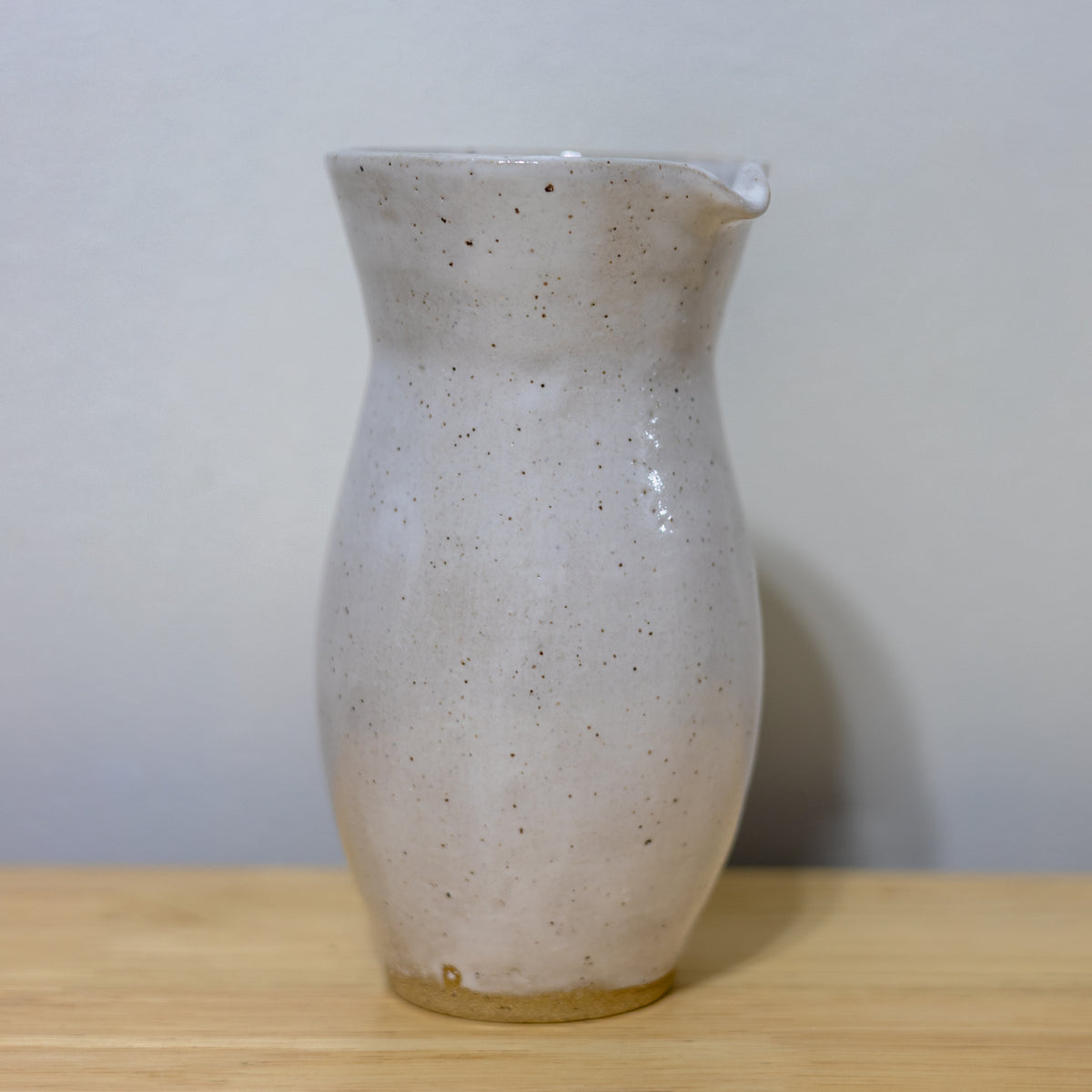Speckle White Carafe