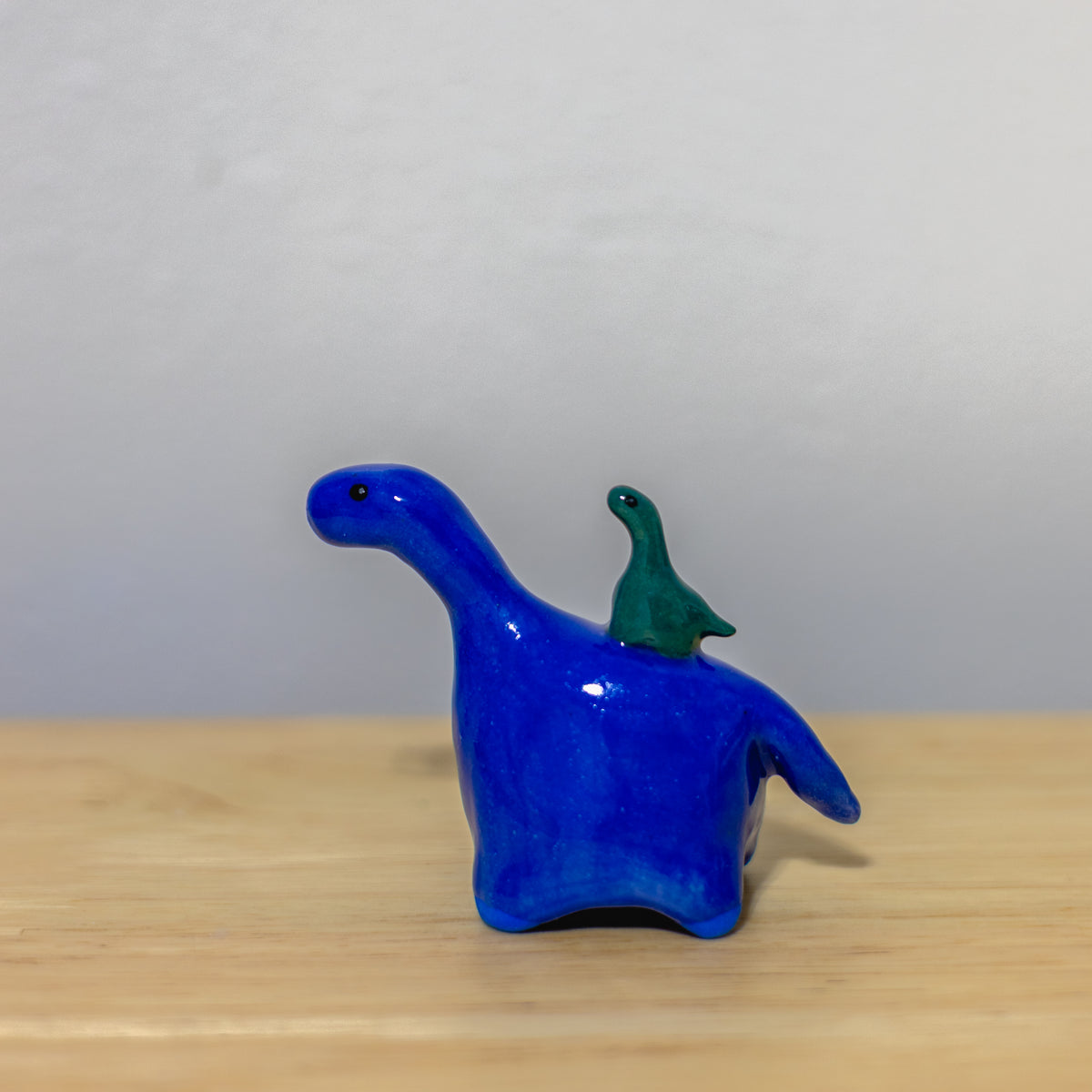 Blue and Tiny Dino Figurine