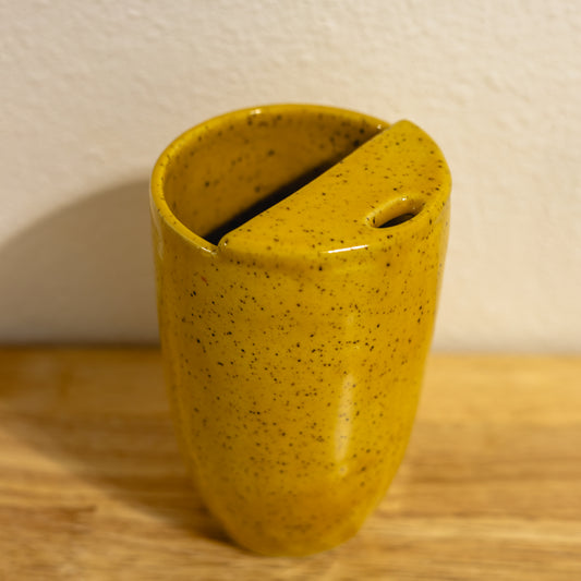 Speckle Yellow Travel Cup