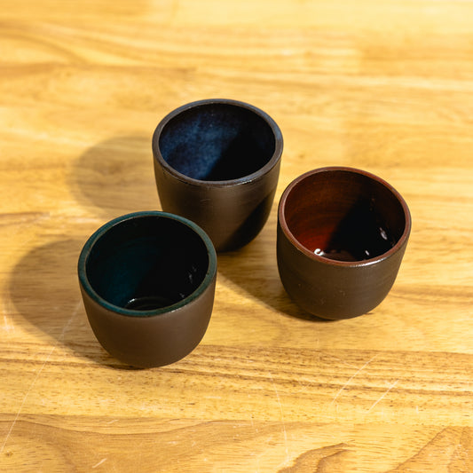 Burnished Tea Cups